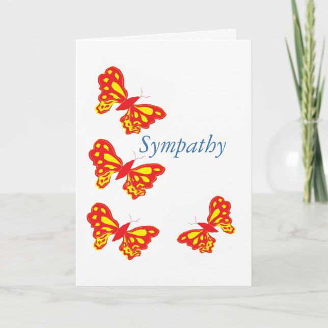 sympathy Greeting Card (Front)
