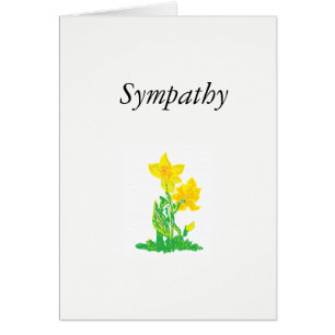 Sympathy Greeting Card Lilly's