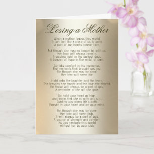 Sympathy   Losing a Mother Card