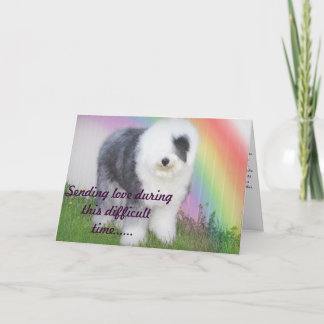 Sympathy - Loss of a pet Card