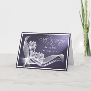 Sympathy - Loss of Father Card