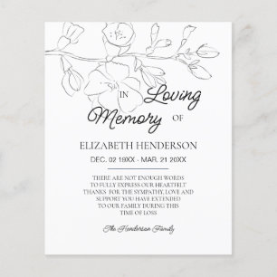 Sympathy Memory /Thank you.