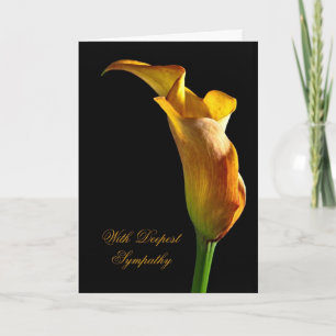 Sympathy on loss card