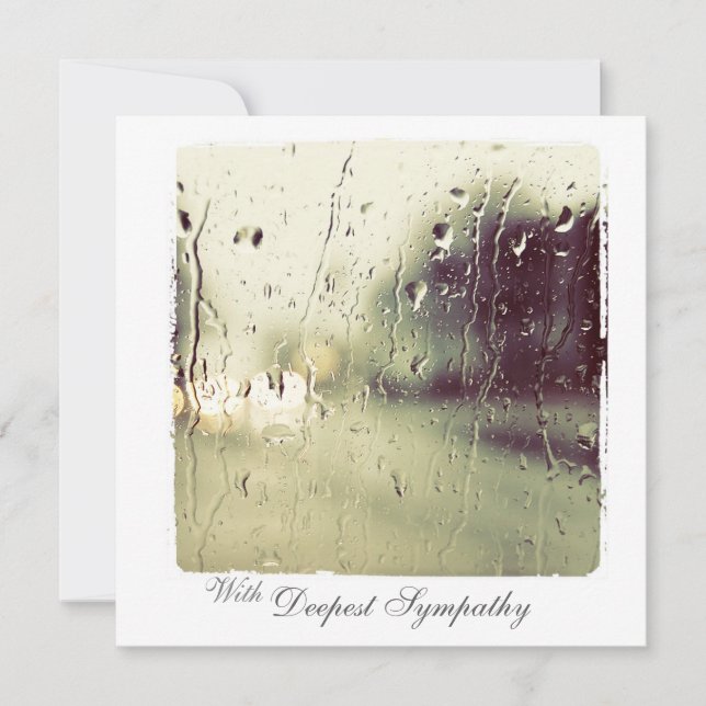 Sympathy Photo card (Front)