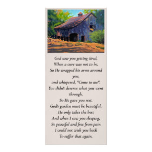 Sympathy Picture Remembrance Card