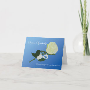 Sympathy Rose Card