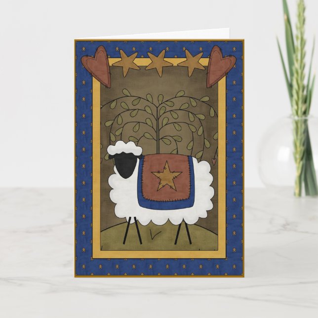 Sympathy Sheep Card (Front)