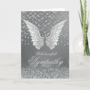 Sympathy Silver Tears Card