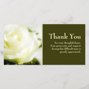 Sympathy Thank You Card