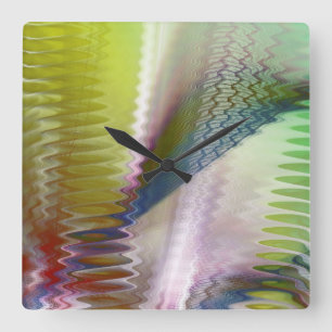 Symphonic II Square Wall Clock