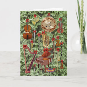 Symphonic Season's Greetings Holiday Card