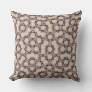 Symphonie aus Mustern Krawatte Throw Pillow