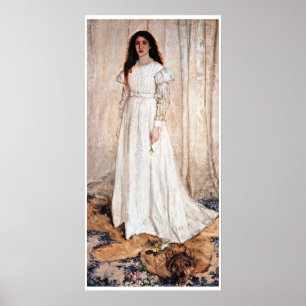 Symphonie En Blanc Par Whistler Poster