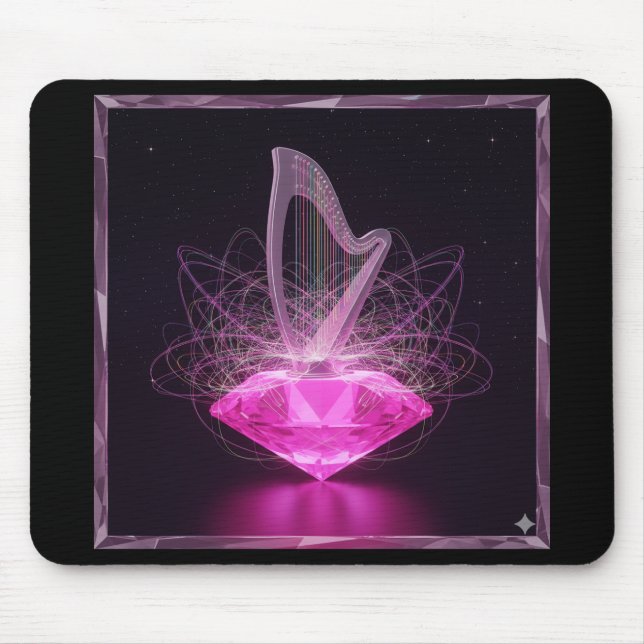 Symphony Harp Mousepad (Front)
