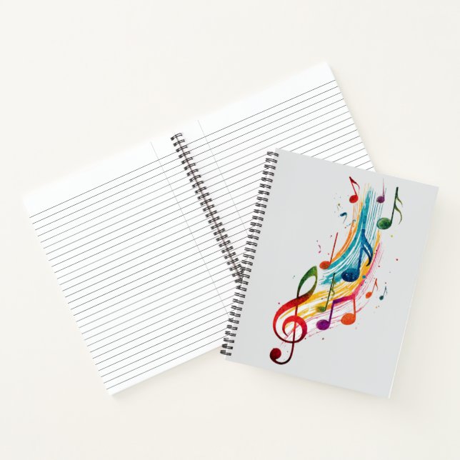Symphony of Colors Notebook (Inside)