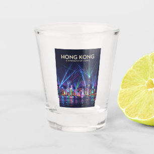 Symphony of Lights Hong Kong Shot Glass