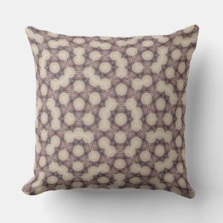 Symphony of pattern tie throw pillow