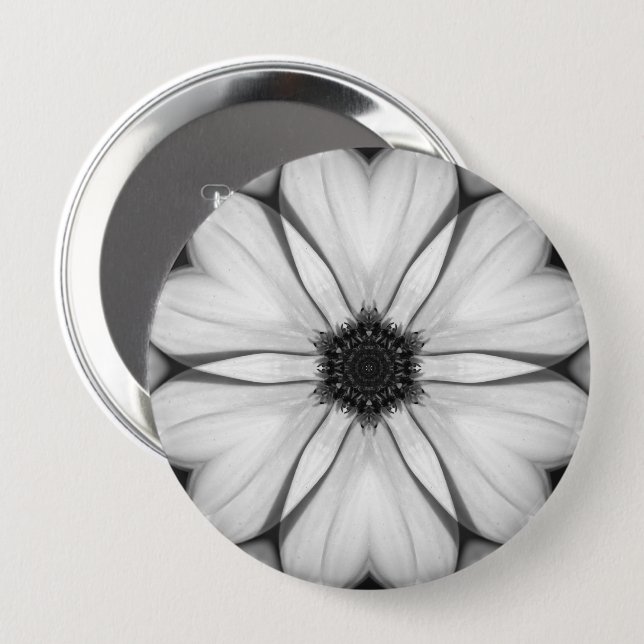 Symphony of Petals  4 Inch Round Button (Front & Back)