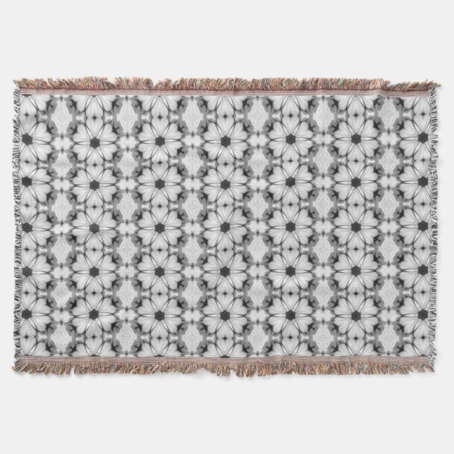 Symphony of Petals Throw Blanket (Front)
