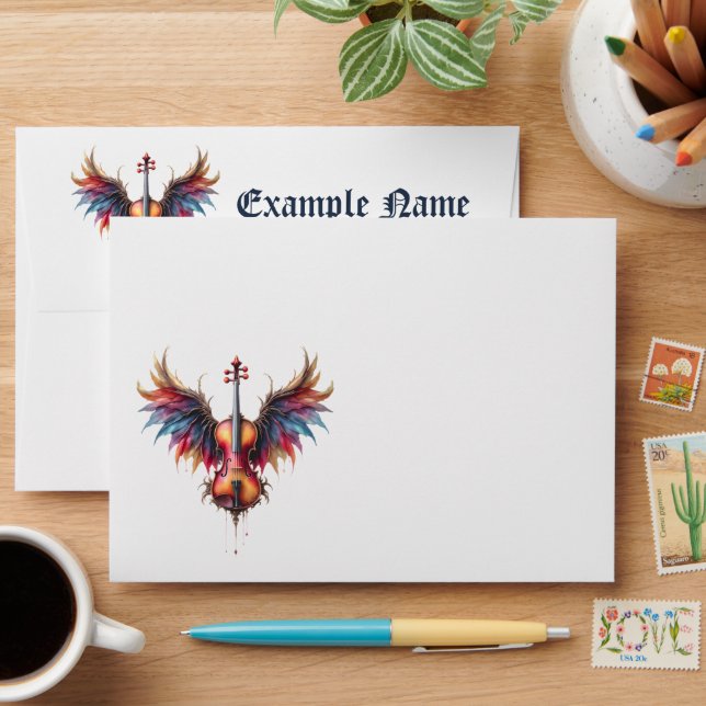 Symphony of the Moonlit Skies. Envelope (Desk)