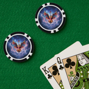 Symphony of the Moonlit Skies Poker Chips