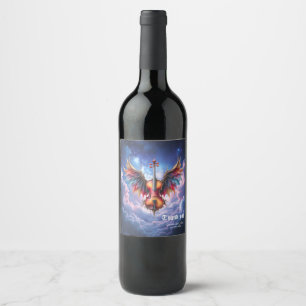Symphony of the Moonlit Skies. Wine Label