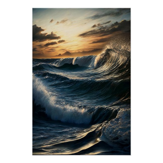 Symphony of Waves Poster (Front)