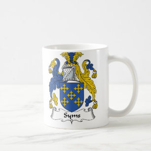 Syms Family Crest Coffee Mug