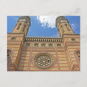 Synagogue, Budapest, Hungary Postcard