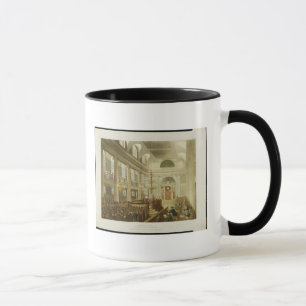 Synagogue, Dukes Place, Houndsditch, from Ackerman Mug