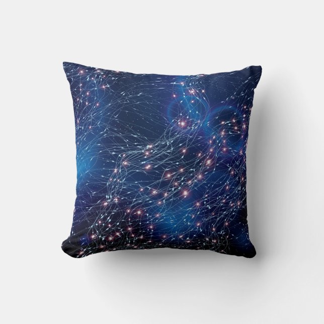 Synapse Throw Pillow (Front)