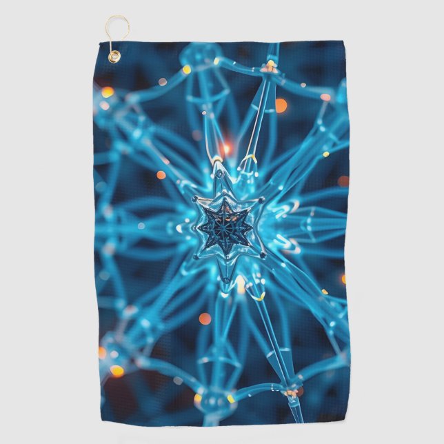 Synaptic Star Golf Towel (Front)