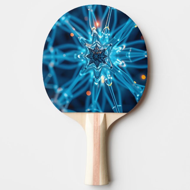 Synaptic Star Ping Pong Paddle (Front)