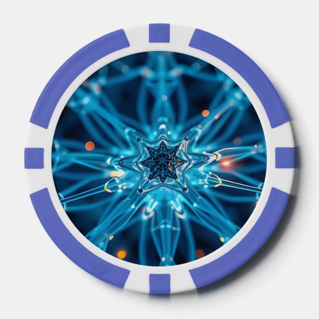Synaptic Star Poker Chips (Front)