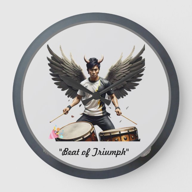 "Sync of Champions" Large Clock (Front)