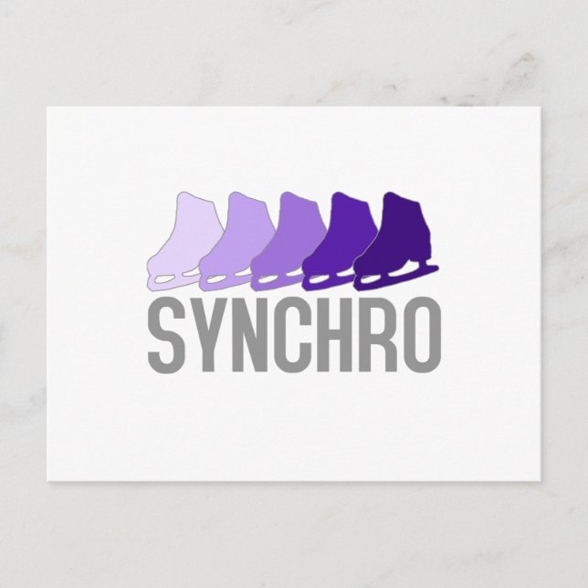 Synchro Skates Postcard (Front)