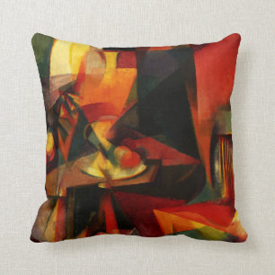 Synchromy No. 3, Stanton Wright (1917) Throw Pillow