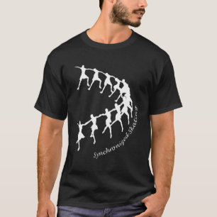 Synchronized Skating Ina Bauer Line- Figure Skatin T-Shirt