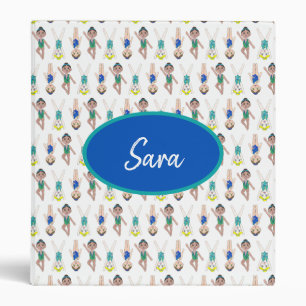 Synchronized Swimmer Girls Swim Team Synchro Binder