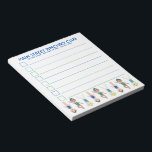 Synchronized Swimmer Pool Synchro Swimming Girls Notepad<br><div class="desc">Design features an original marker illustration of a row of synchro swimmers. Ideal for your favourite synchronized swimmer or coach. This synchronised swimmer design is also available on other products. Don't see what you're looking for? Need help with customization? Contact Rebecca to have something designed just for you.</div>