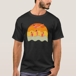 Synchronized Swimming Artistic Swimmer Retro 1 T-Shirt