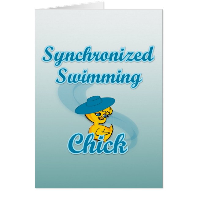 Synchronized Swimming Chick #3 (Front)