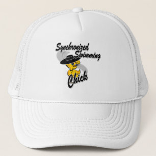 Synchronized Swimming Chick #4 Trucker Hat