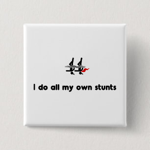 Synchronized Swimming Hero 2 Inch Square Button