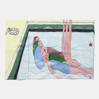 Synchronized Swimming Kitchen Towel