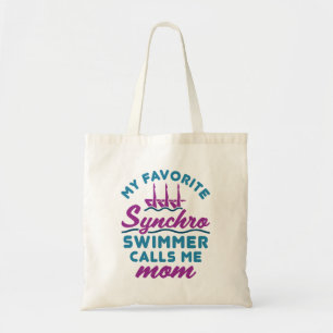 Synchronized Swimming Mom Favourite Synchro Swimme Tote Bag
