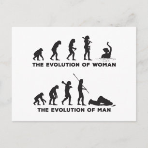 Synchronized Swimming Postcard