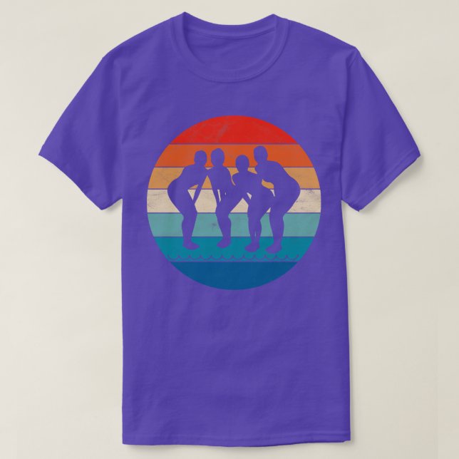 Synchronized Swimming Team T-Shirt (Design Front)