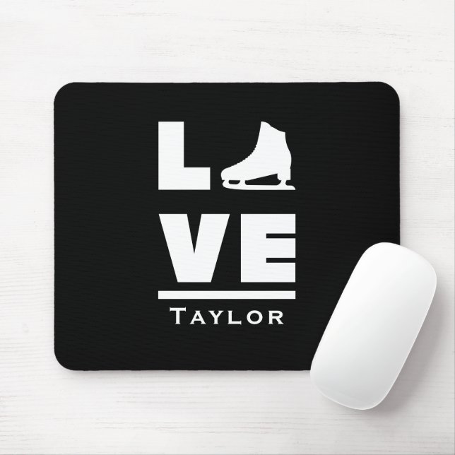 Synchronous Love And Live Figure Skating Mouse Pad (With Mouse)
