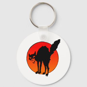 Syndicalist's cat keychain